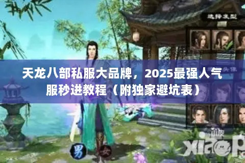 天龙八部私服大品牌,2025最强人气服秒进教程(附独家避坑表) 天龙八部私服大品牌,2025最强人气服秒进教程(附独家避坑表)