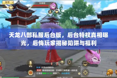 天龙八部私服后台版，后台特权真相曝光，后悔玩家揭秘陷阱与福利
