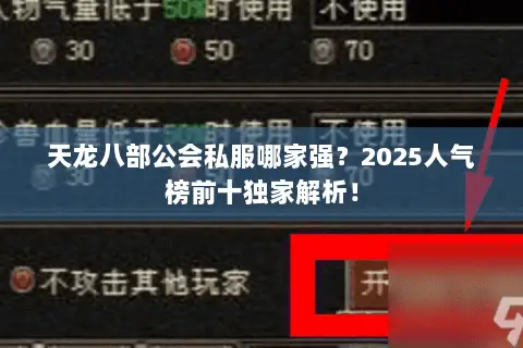 天龙八部公会私服哪家强?2025人气榜前十独家解析! 天龙八部公会私服哪家强?2025人气榜前十独家解析!
