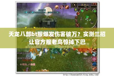 天龙八部bt服爆发伤害破万？实测三招让官方服老鸟惊掉下巴