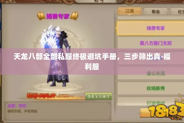 天龙八部全部私服终极避坑手册,三步筛出真·福利服 天龙八部全部私服终极避坑手册,三步筛出真·福利服