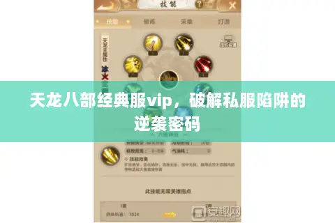 天龙八部经典服vip,破解私服陷阱的逆袭密码 天龙八部经典服vip,破解私服陷阱的逆袭密码