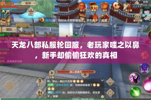 天龙八部私服轮回服，老玩家嗤之以鼻，新手却偷偷狂欢的真相