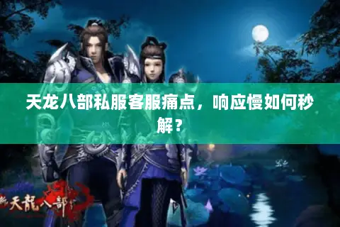 天龙八部私服客服痛点，响应慢如何秒解？
