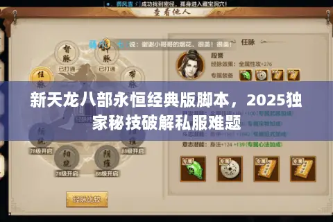 新天龙八部永恒经典版脚本,2025独家秘技破解私服难题 新天龙八部永恒经典版脚本,2025独家秘技破解私服难题