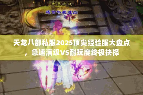 天龙八部私服2025顶尖经验服大盘点,急速满级VS耐玩度终极抉择 天龙八部私服2025顶尖经验服大盘点,急速满级VS耐玩度终极抉择