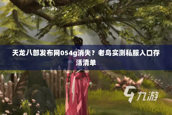 天龙八部发布网054g消失?老鸟实测私服入口存活清单 天龙八部发布网054g消失?老鸟实测私服入口存活清单
