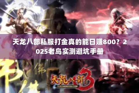 天龙八部私服打金真的能日赚800?2025老鸟实测避坑手册 天龙八部私服打金真的能日赚800?2025老鸟实测避坑手册