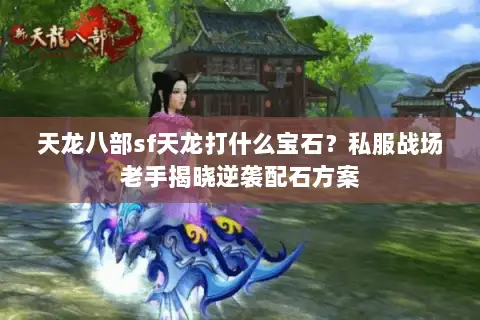 天龙八部sf天龙打什么宝石?私服战场老手揭晓逆袭配石方案 天龙八部sf天龙打什么宝石?私服战场老手揭晓逆袭配石方案