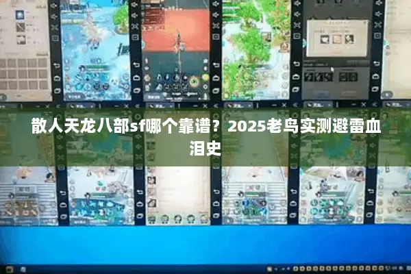 散人天龙八部sf哪个靠谱？2025老鸟实测避雷血泪史