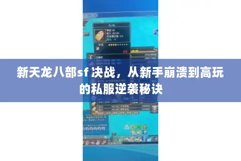新天龙八部sf 决战,从新手崩溃到高玩的私服逆袭秘诀 新天龙八部sf 决战,从新手崩溃到高玩的私服逆袭秘诀