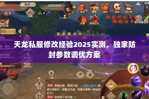 天龙私服修改经验2025实测,独家防封参数调优方案 天龙私服修改经验2025实测,独家防封参数调优方案