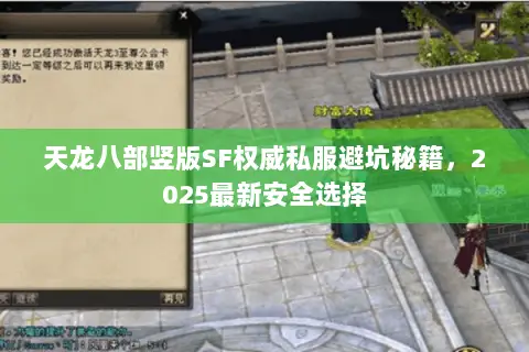 天龙八部竖版SF权威私服避坑秘籍，2025最新安全选择