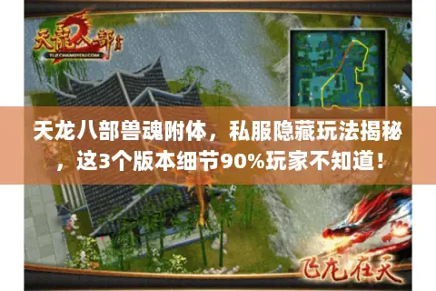 天龙八部兽魂附体，私服隐藏玩法揭秘，这3个版本细节90%玩家不知道！