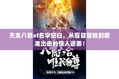 天龙八部sf名字空白，从盲目冒险到精准出击的惊人逆袭！