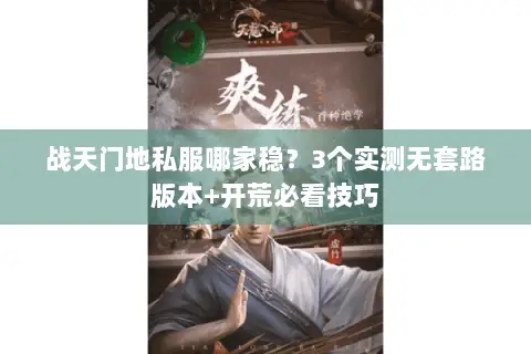 战天门地私服哪家稳?3个实测无套路版本+开荒必看技巧 战天门地私服哪家稳?3个实测无套路版本+开荒必看技巧