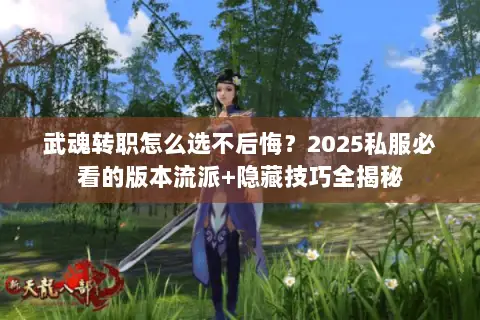 武魂转职怎么选不后悔?2025私服必看的版本流派+隐藏技巧全揭秘 武魂转职怎么选不后悔?2025私服必看的版本流派+隐藏技巧全揭秘