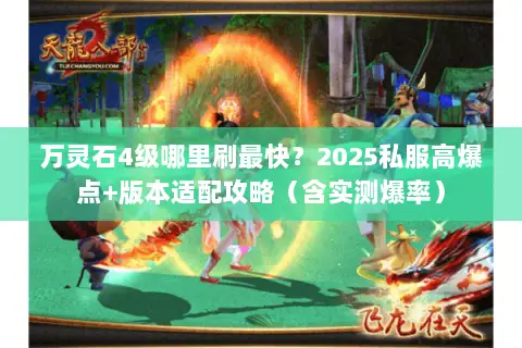 万灵石4级哪里刷最快?2025私服高爆点+版本适配攻略(含实测爆率) 万灵石4级哪里刷最快?2025私服高爆点+版本适配攻略(含实测爆率)