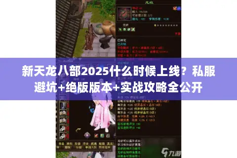 新天龙八部2025什么时候上线?私服避坑+绝版版本+实战攻略全公开 新天龙八部2025什么时候上线?私服避坑+绝版版本+实战攻略全公开