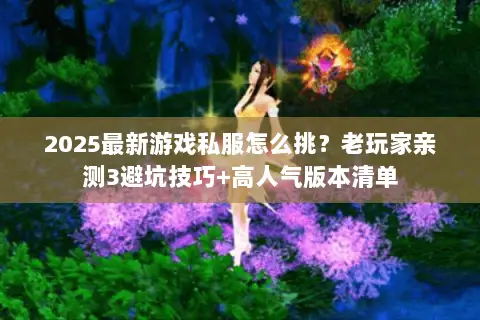 2025最新游戏私服怎么挑？老玩家亲测3避坑技巧+高人气版本清单