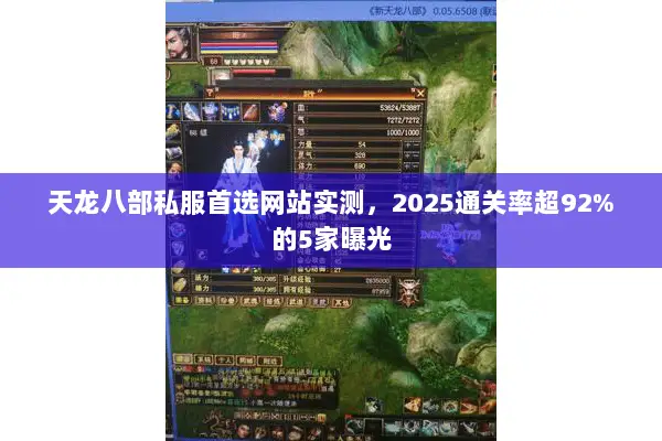 天龙八部私服首选网站实测,2025通关率超92%的5家曝光 天龙八部私服首选网站实测,2025通关率超92%的5家曝光