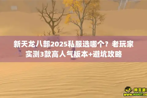 新天龙八部2025私服选哪个?老玩家实测3款高人气版本+避坑攻略 新天龙八部2025私服选哪个?老玩家实测3款高人气版本+避坑攻略
