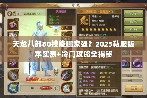 天龙八部80技能哪家强?2025私服版本实测+冷门攻略全揭秘 天龙八部80技能哪家强?2025私服版本实测+冷门攻略全揭秘