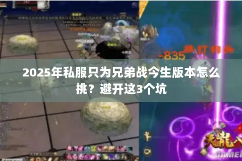 2025年私服只为兄弟战今生版本怎么挑?避开这3个坑 2025年私服只为兄弟战今生版本怎么挑?避开这3个坑