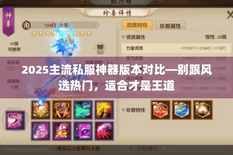 2025主流私服神器版本对比—别跟风选热门,适合才是王道 2025主流私服神器版本对比—别跟风选热门,适合才是王道