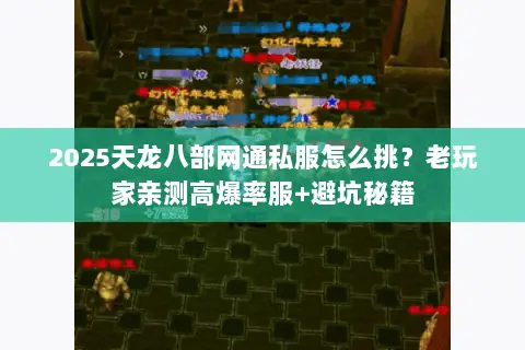 2025天龙八部网通私服怎么挑?老玩家亲测高爆率服+避坑秘籍 2025天龙八部网通私服怎么挑?老玩家亲测高爆率服+避坑秘籍