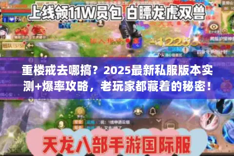 重楼戒去哪搞?2025最新私服版本实测+爆率攻略,老玩家都藏着的秘密! 重楼戒去哪搞?2025最新私服版本实测+爆率攻略,老玩家都藏着的秘密!