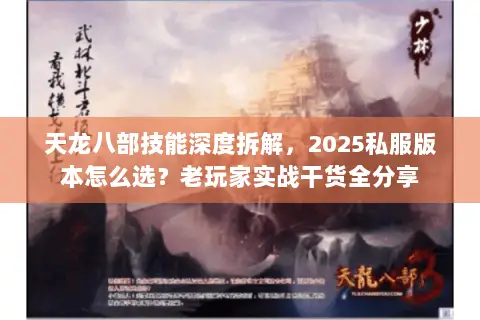天龙八部技能深度拆解，2025私服版本怎么选？老玩家实战干货全分享