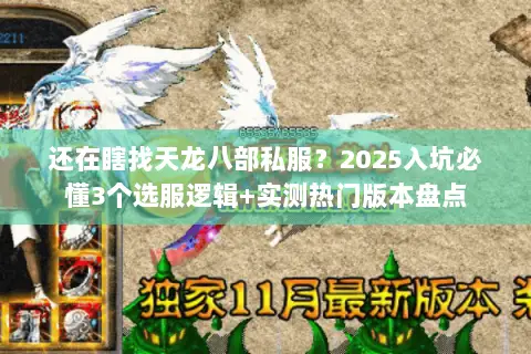 还在瞎找天龙八部私服?2025入坑必懂3个选服逻辑+实测热门版本盘点 还在瞎找天龙八部私服?2025入坑必懂3个选服逻辑+实测热门版本盘点