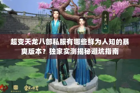 超变天龙八部私服有哪些鲜为人知的暴爽版本?独家实测揭秘避坑指南 超变天龙八部私服有哪些鲜为人知的暴爽版本?独家实测揭秘避坑指南