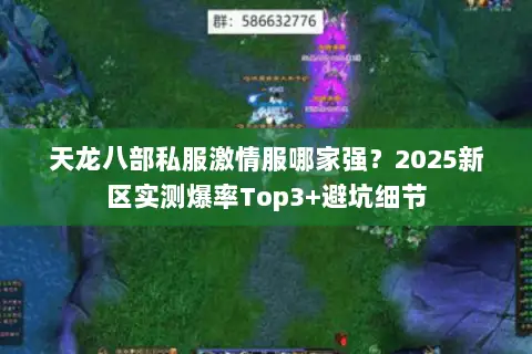 天龙八部私服激情服哪家强?2025新区实测爆率Top3+避坑细节 天龙八部私服激情服哪家强?2025新区实测爆率Top3+避坑细节