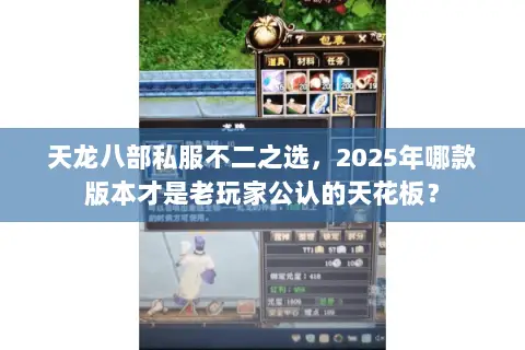 天龙八部私服不二之选,2025年哪款版本才是老玩家公认的天花板? 天龙八部私服不二之选,2025年哪款版本才是老玩家公认的天花板?