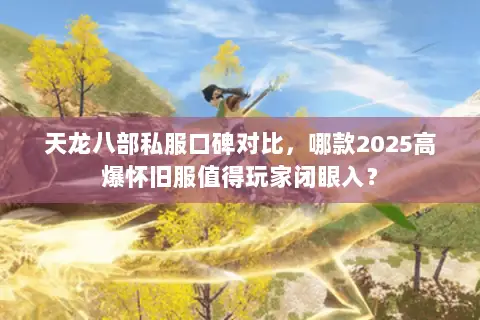 天龙八部私服口碑对比，哪款2025高爆怀旧服值得玩家闭眼入？