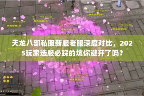 天龙八部私服新服老服深度对比，2025玩家选服必踩的坑你避开了吗？