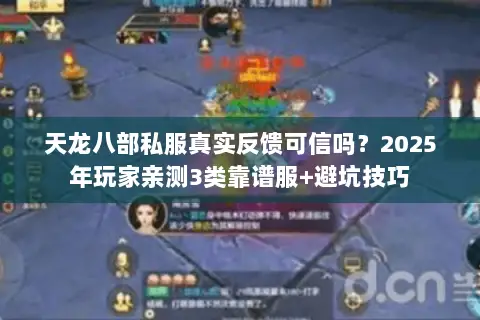 天龙八部私服真实反馈可信吗？2025年玩家亲测3类靠谱服+避坑技巧