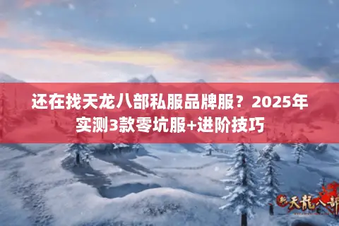 还在找天龙八部私服品牌服?2025年实测3款零坑服+进阶技巧 还在找天龙八部私服品牌服?2025年实测3款零坑服+进阶技巧
