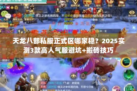 天龙八部私服正式区哪家稳?2025实测3款高人气服避坑+搬砖技巧 天龙八部私服正式区哪家稳?2025实测3款高人气服避坑+搬砖技巧