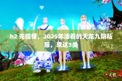 h2 先搞懂,2025年活着的天龙九阴私服,就这3类 h2 先搞懂,2025年活着的天龙九阴私服,就这3类