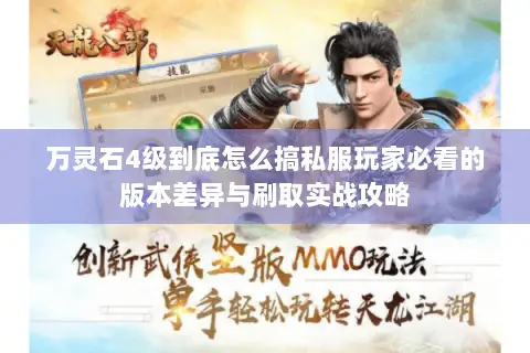 万灵石4级到底怎么搞私服玩家必看的版本差异与刷取实战攻略