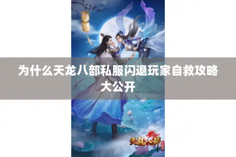 为什么天龙八部私服闪退玩家自救攻略大公开
