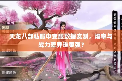 天龙八部私服中变服数据实测，爆率与战力差异谁更强？