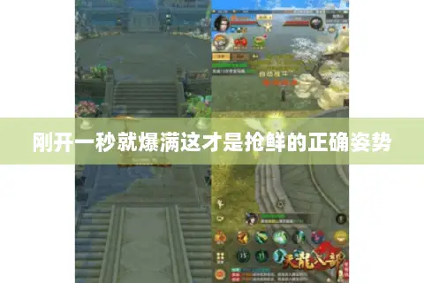 刚开一秒就爆满这才是抢鲜的正确姿势 刚开一秒就爆满这才是抢鲜的正确姿势