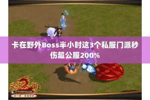 卡在野外Boss半小时这3个私服门派秒伤超公服200%