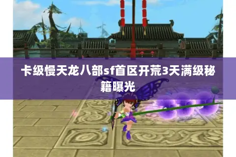 卡级慢天龙八部sf首区开荒3天满级秘籍曝光 卡级慢天龙八部sf首区开荒3天满级秘籍曝光