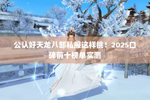 公认好天龙八部私服这样挑!2025口碑前十榜单实测 公认好天龙八部私服这样挑!2025口碑前十榜单实测