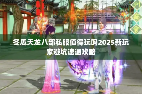 冬瓜天龙八部私服值得玩吗2025新玩家避坑速通攻略